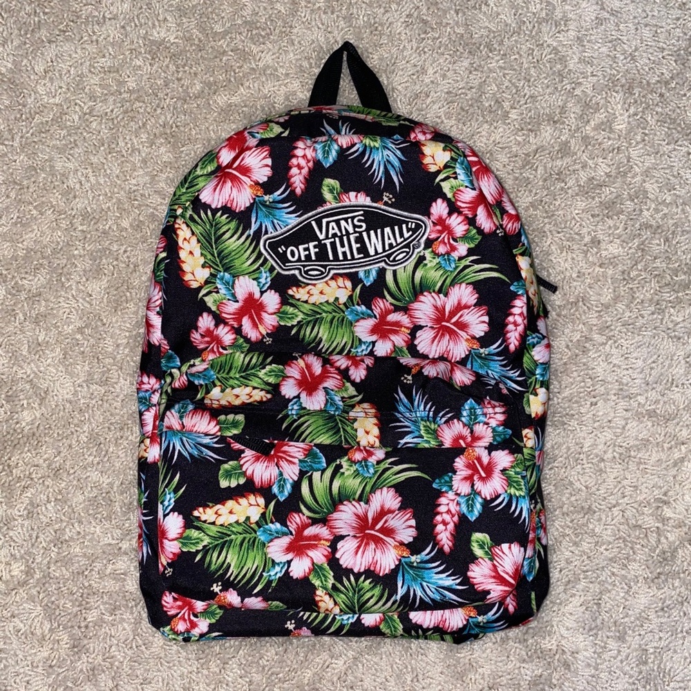 Floral Vans Backpack